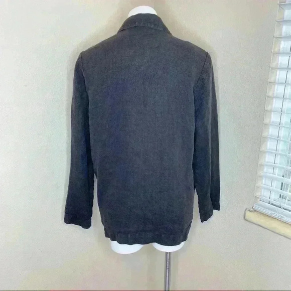 Eileen Fisher button jacket lagenlook chore  barn coat cottagecore - Picture 2 of 4